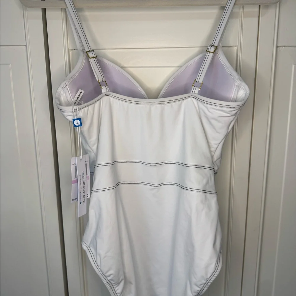 Bleu Rod Beattie White One Piece Swimsuit - Picture 3 of 4